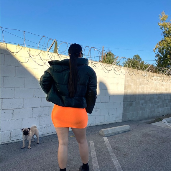 Orange body dress - Picture 4 of 4